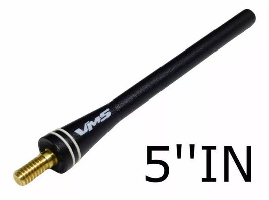 SHORT STUBBY BLACK SCREW IN ANTENNA FOR TOYOTA 4RUNNER 2010 TO 2015