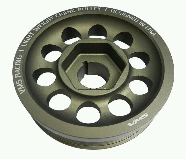 Light Weight Aluminum Crankshaft Pulley For Honda S2000