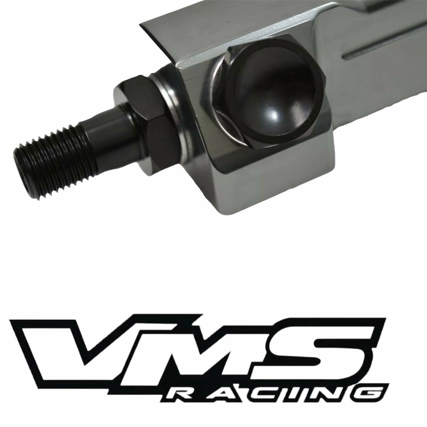 VMS RACING GUNMETAL FUEL RAIL FOR HONDA H22 and H23 MOTOR PRELUDE ACCORD