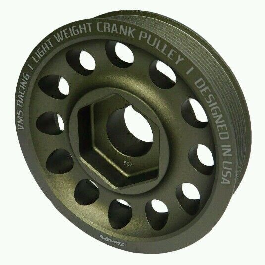 Light Weight Aluminum Crankshaft Pulley For Honda S2000