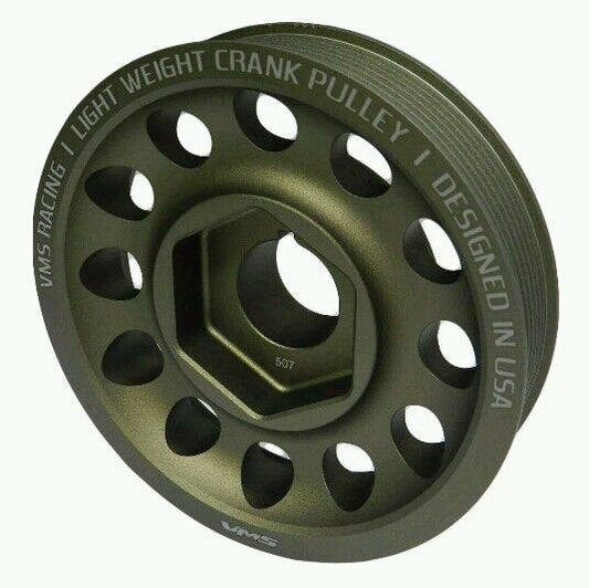 Light Weight Aluminum Crankshaft Pulley For Honda S2000