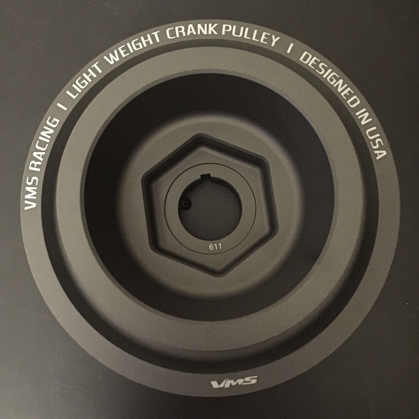 Light Weight Aluminum Crankshaft Pulley for Civic SI and Integra B SERIES ONLY