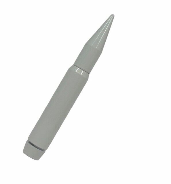 Spike Anti-Theft 7 Inch Short Thick White Bullet Antenna For Dodge Ram