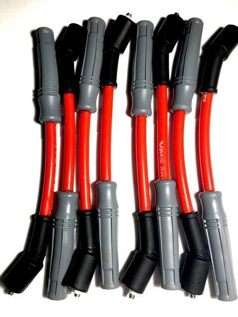 RED SPARK PLUG WIRES FOR CHEVY CAMARO V8 LS1 LS2 LS3 LS6 LS7 LS9 1998 TO 2002