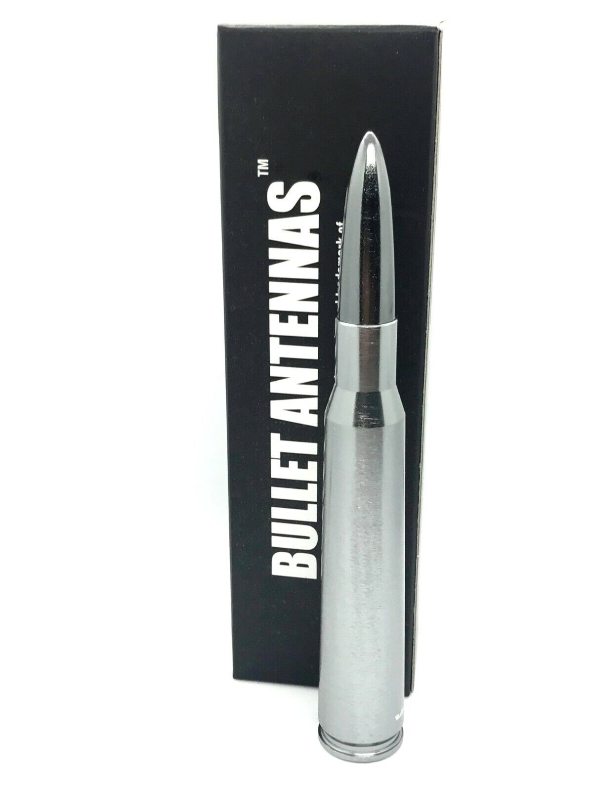 Gunmetal 50 Caliber Bullet Antenna for Chevrolet Silverado 2007 to 2020