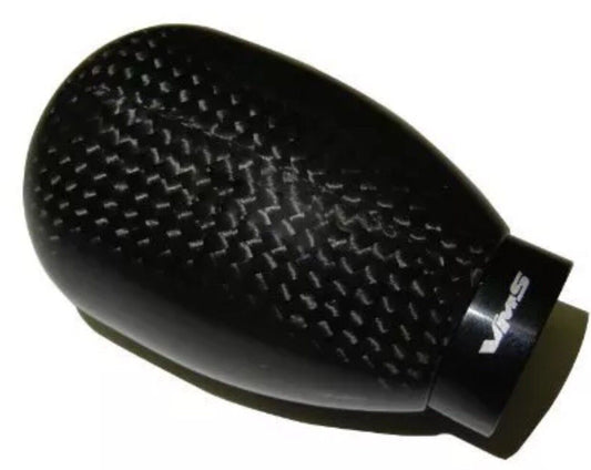 6 SPEED CARBON FIBER SHIFT KNOB FOR MAZDA MITSUBISHI NISS 10x1.25 MANUAL TRANS