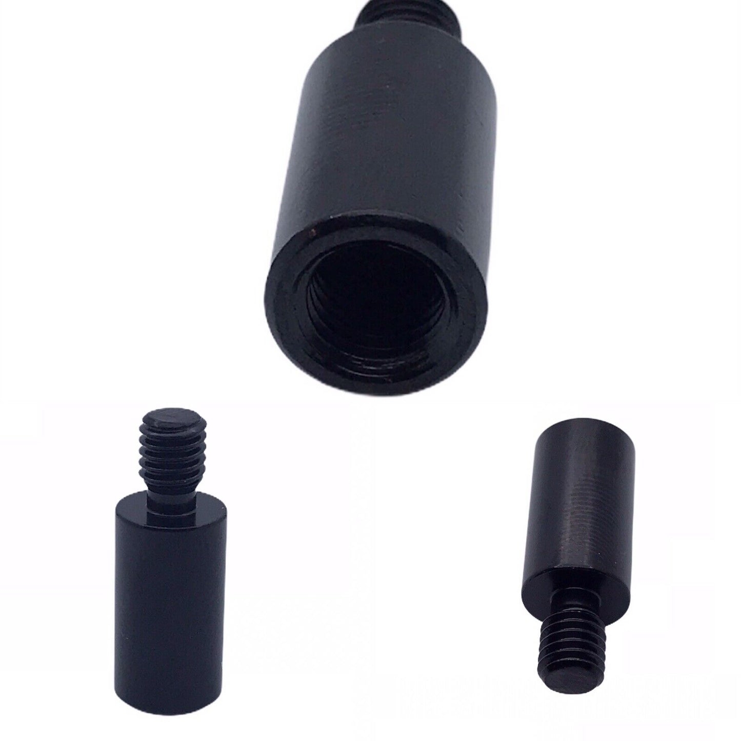 Billet Black Antenna Adapter 7mm Female To 6mm Male For Gmc Chevy Chevrolet GMC