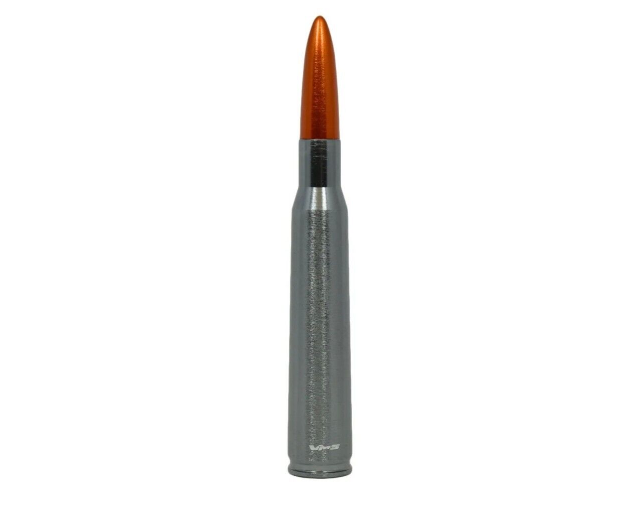 VMS Gunmetal and Orange Bullet Antenna for Ford Bronco F150 F250 Excursion 5.5in