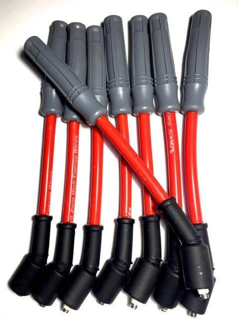 RED SPARK PLUG WIRES FOR CHEVY CAMARO V8 LS1 LS2 LS3 LS6 LS7 LS9 1998 TO 2002