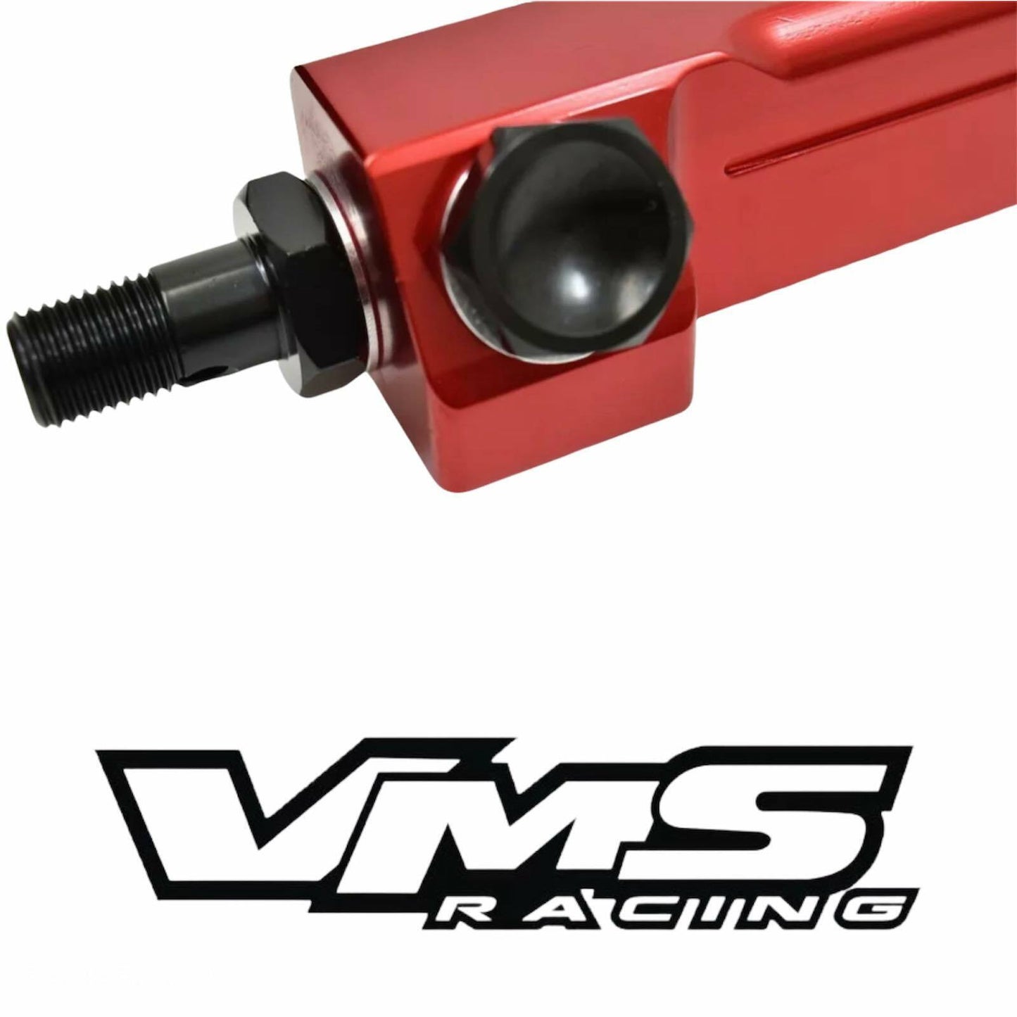 VMS RACING RED FUEL RAIL FOR HONDA H22 and H23 MOTOR PRELUDE ACCORD