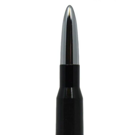 Chrome Tip Black Bullet Antenna Anti Theft for Silverado Sierra 2007 and Newer