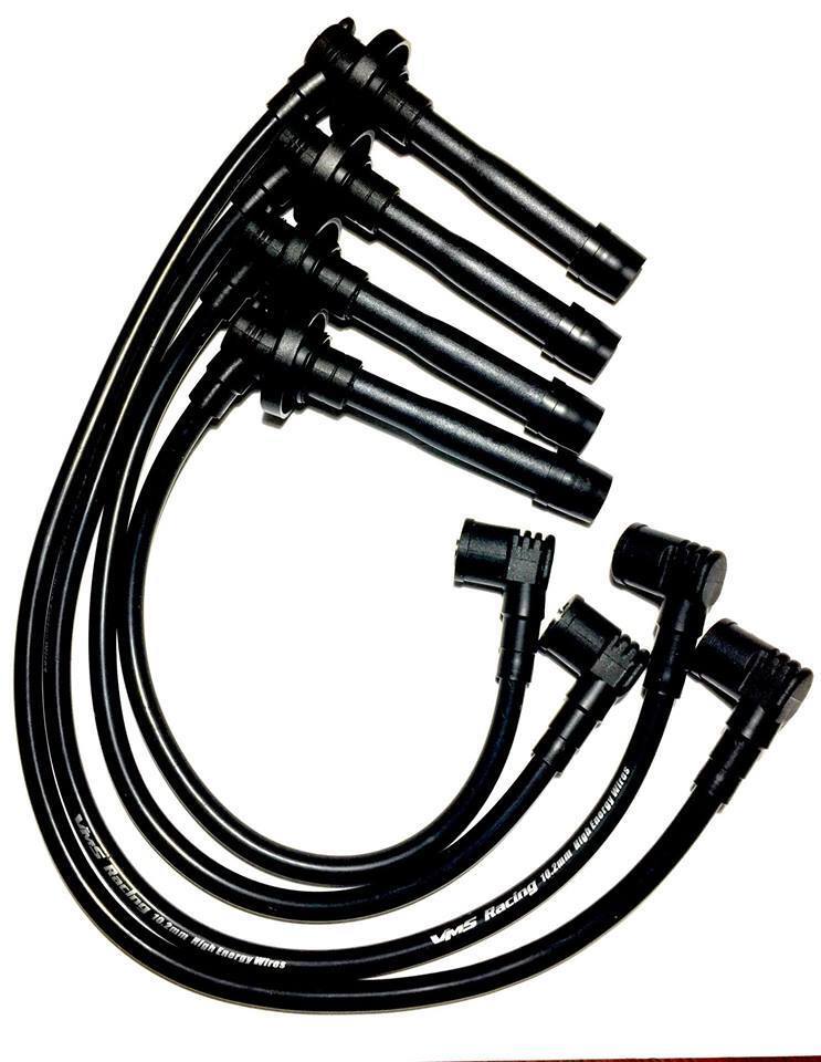 High Performance Black Spark Plug Wires For Honda Accord 1990-1997 SOHC 2.2L