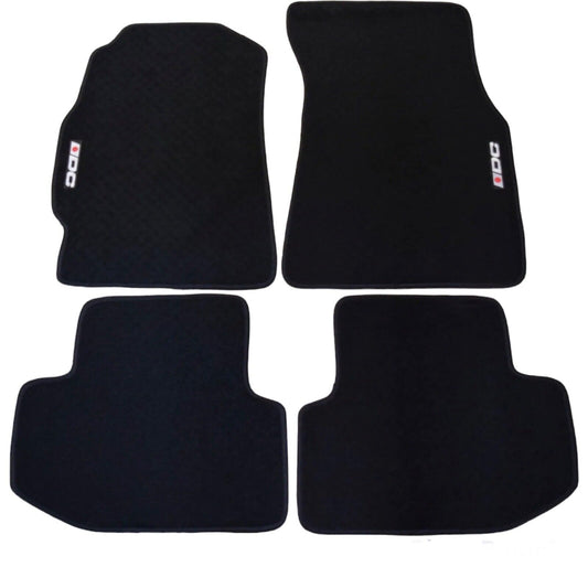 Black DC Floor Mat Carpet Custom Fits 1994 to 2001 Acura Integra GSR RS LS GS