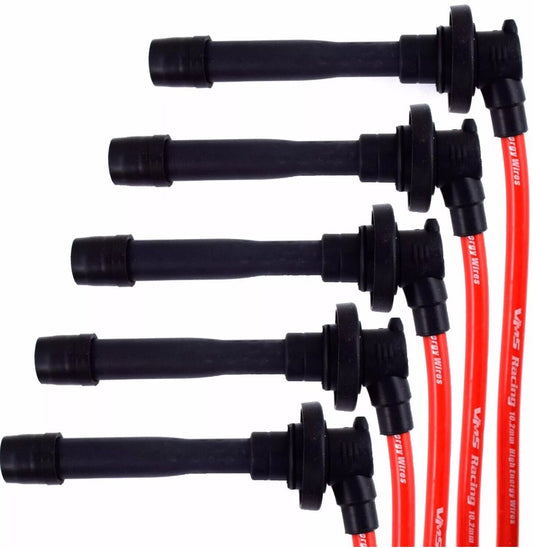 90-01 ACURA INTEGRA GSR B18C1 10.2MM HIGH CONDUCTIVE SPARK PLUG WIRES CABLES RED