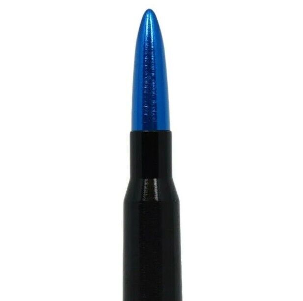 VMS Black Bullet Antenna For Chevy S10 Blazer Tahoe Suburban GMC Sonoma Blue