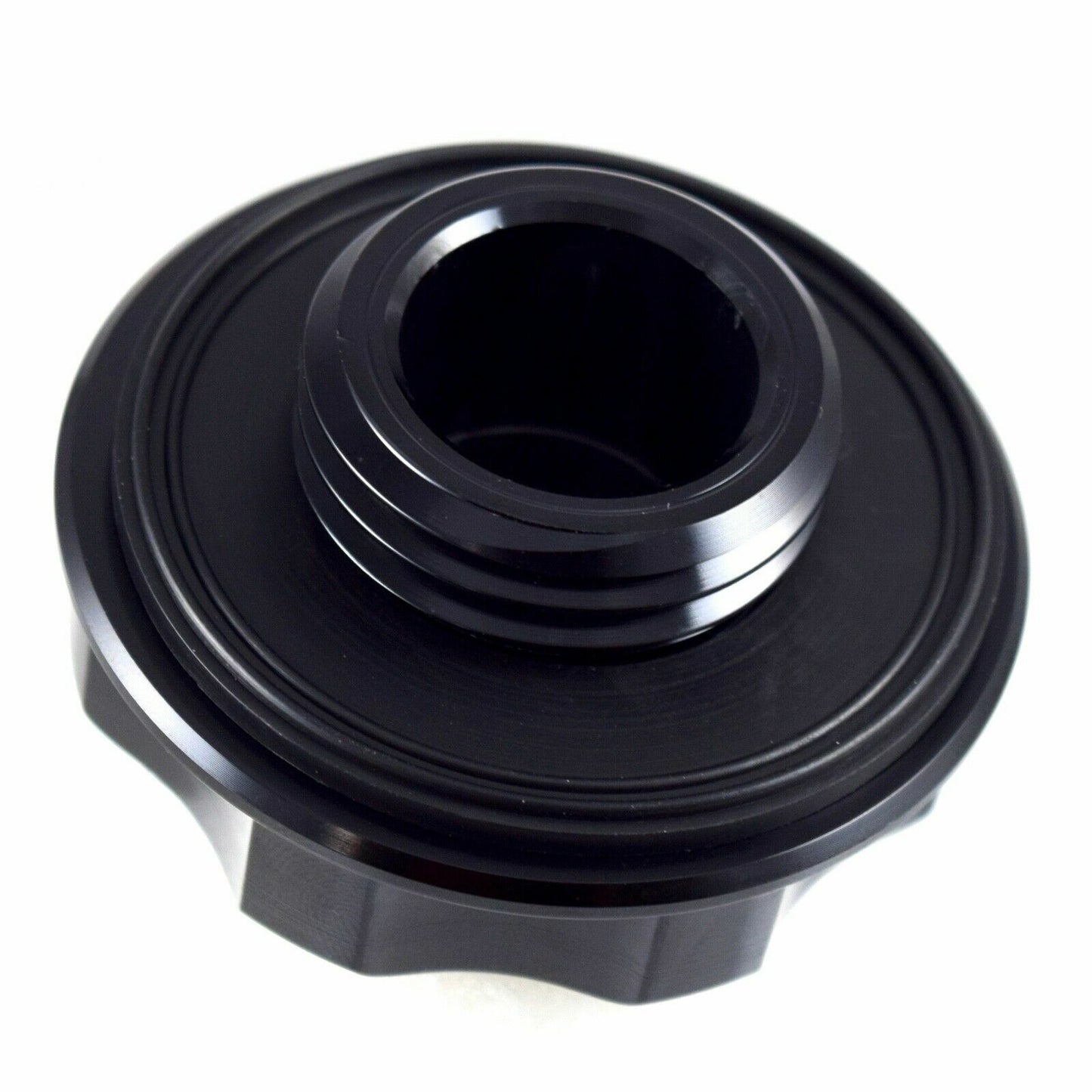 Black Oil Cap Compatible with Honda and Acura Vehicles Billet Aluminum