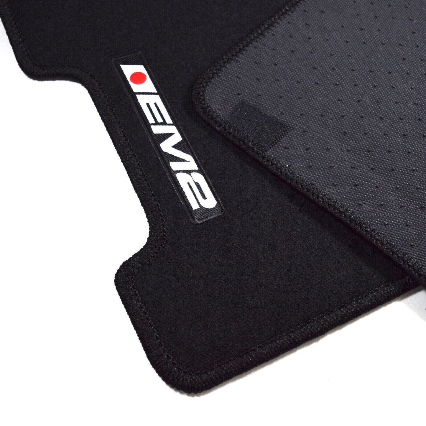 5PC Set Black Floor Mats Carpet Fits 2001 to 2005 Honda Civic EM2