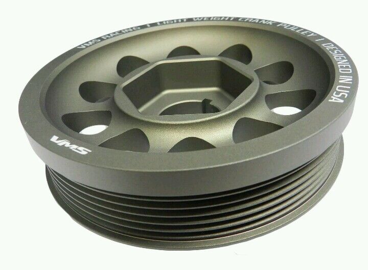 Light Weight Aluminum Crankshaft Pulley For Honda S2000