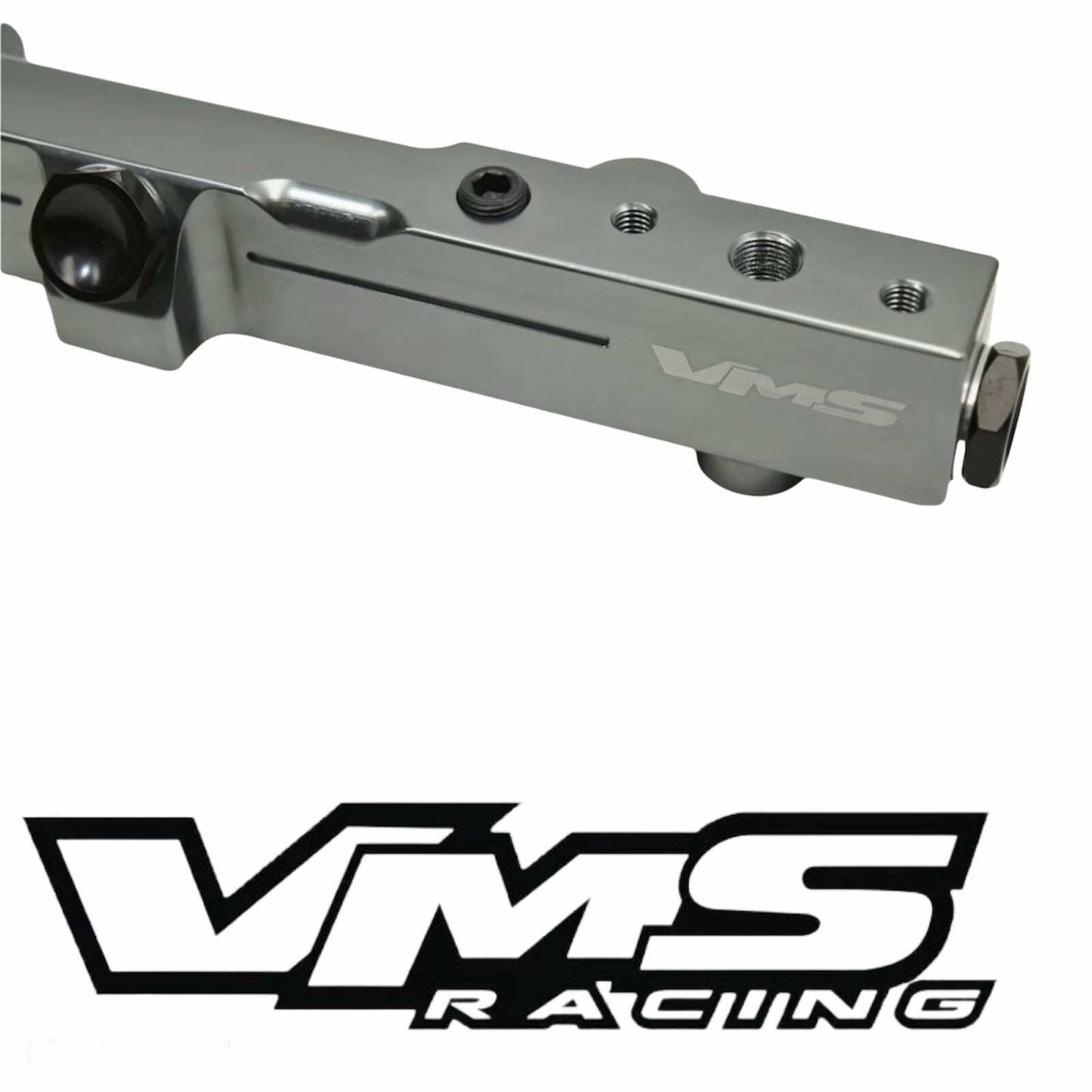 VMS RACING GUNMETAL FUEL RAIL FOR HONDA H22 and H23 MOTOR PRELUDE ACCORD