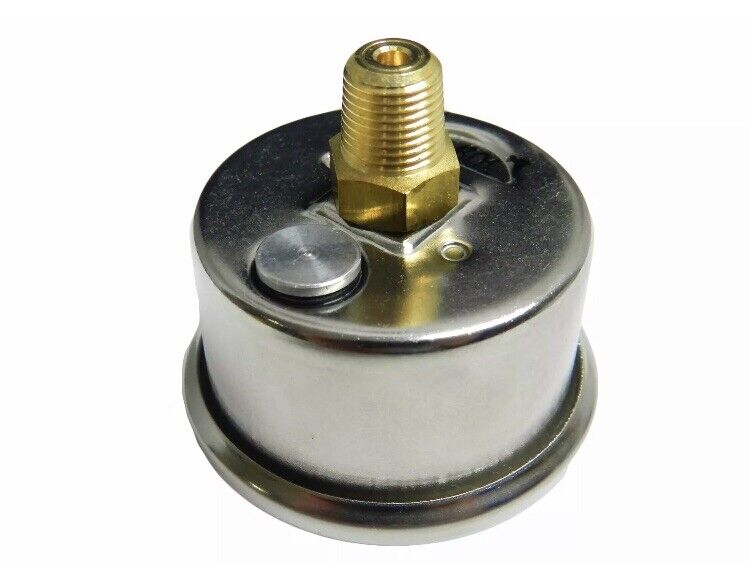 RED 1 1/2" 100PSI FUEL PRESSURE GAUGE FOR GM CHEVY LS1 LS2 LS6 LT1 L98