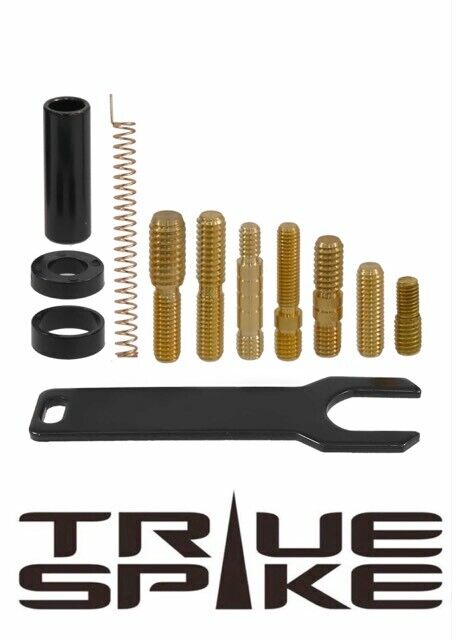 True Spike Anti-Theft 7 Inch Short Thick Silver Bullet Antenna For Dodge Ram