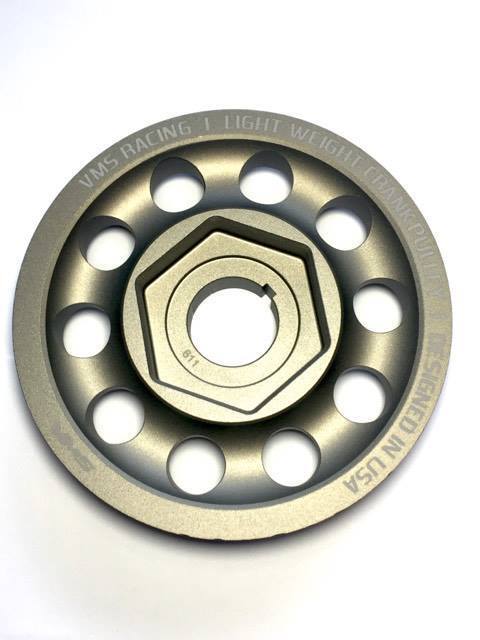 ALTERNATOR BELT LIGHTWEIGHT CRANK PULLEY FOR HONDA CIVIC SI B16 1999 2000