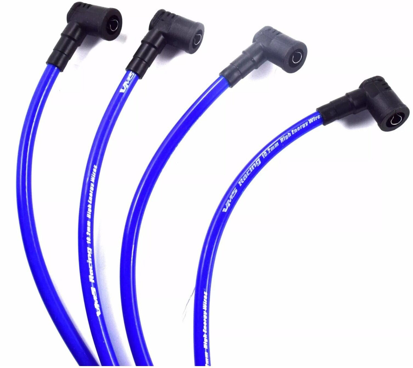 BLUE SPARK PLUG WIRES FOR HONDA CIVIC  DEL SOL HIGH CONDUCTIVE KIT 1992 2000