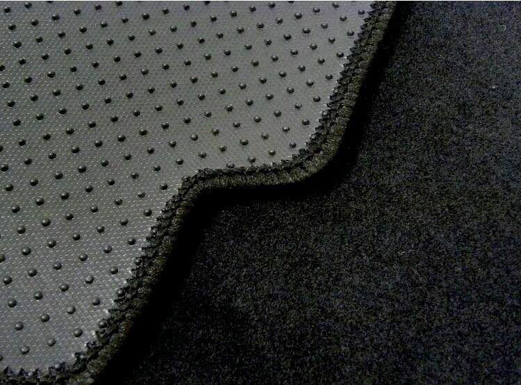 Black Carpet Floor Mats with EK Logo For Honda Civic 1996 through 2000 4 Piece
