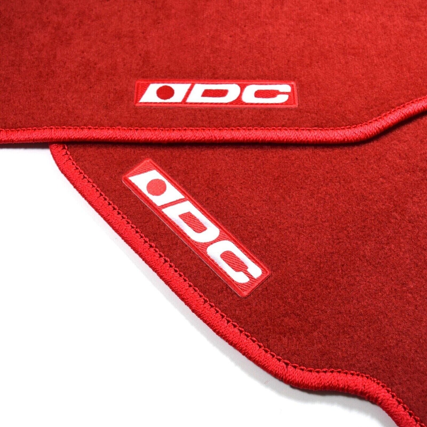 Red DC Floor Mats Carpet Custom Fits 1994 to 2001 Acura Integra GSR RS LS GS