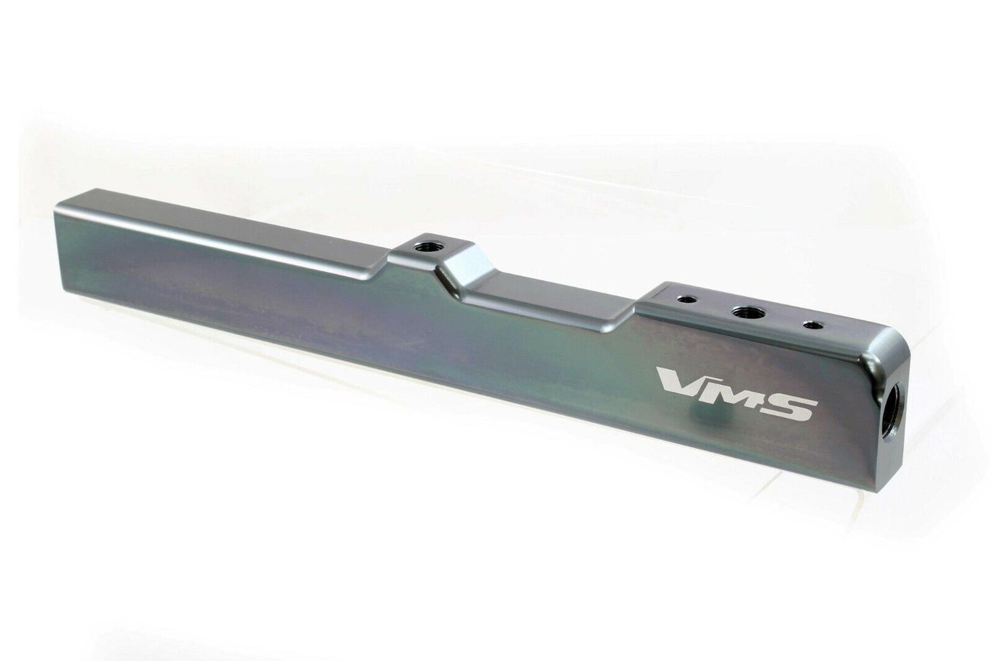 VMS RACING GUNMETAL FUEL RAIL FOR HONDA CIVIC CRX DELSOL D SERIES ONLY