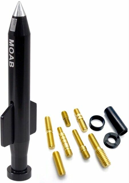 Mother of All Bombs MOAB Bullet Antenna For Jeep Wrangler and Gladiator 2007 20
