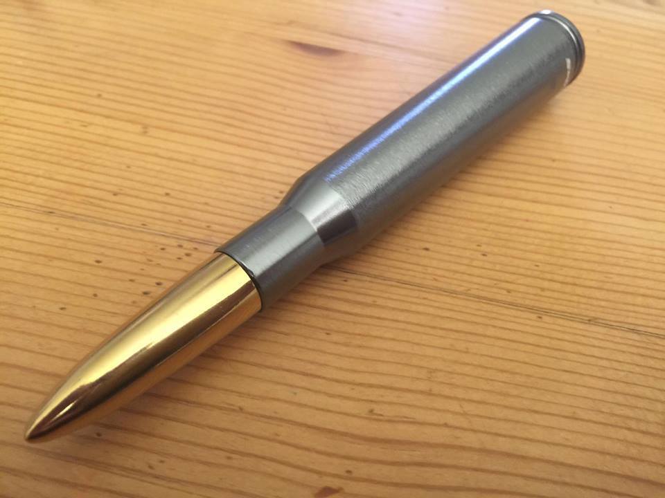 Dodge Ram Pickup Gunmetal 50 Caliber CNC Bullet Style Aluminum Antenna