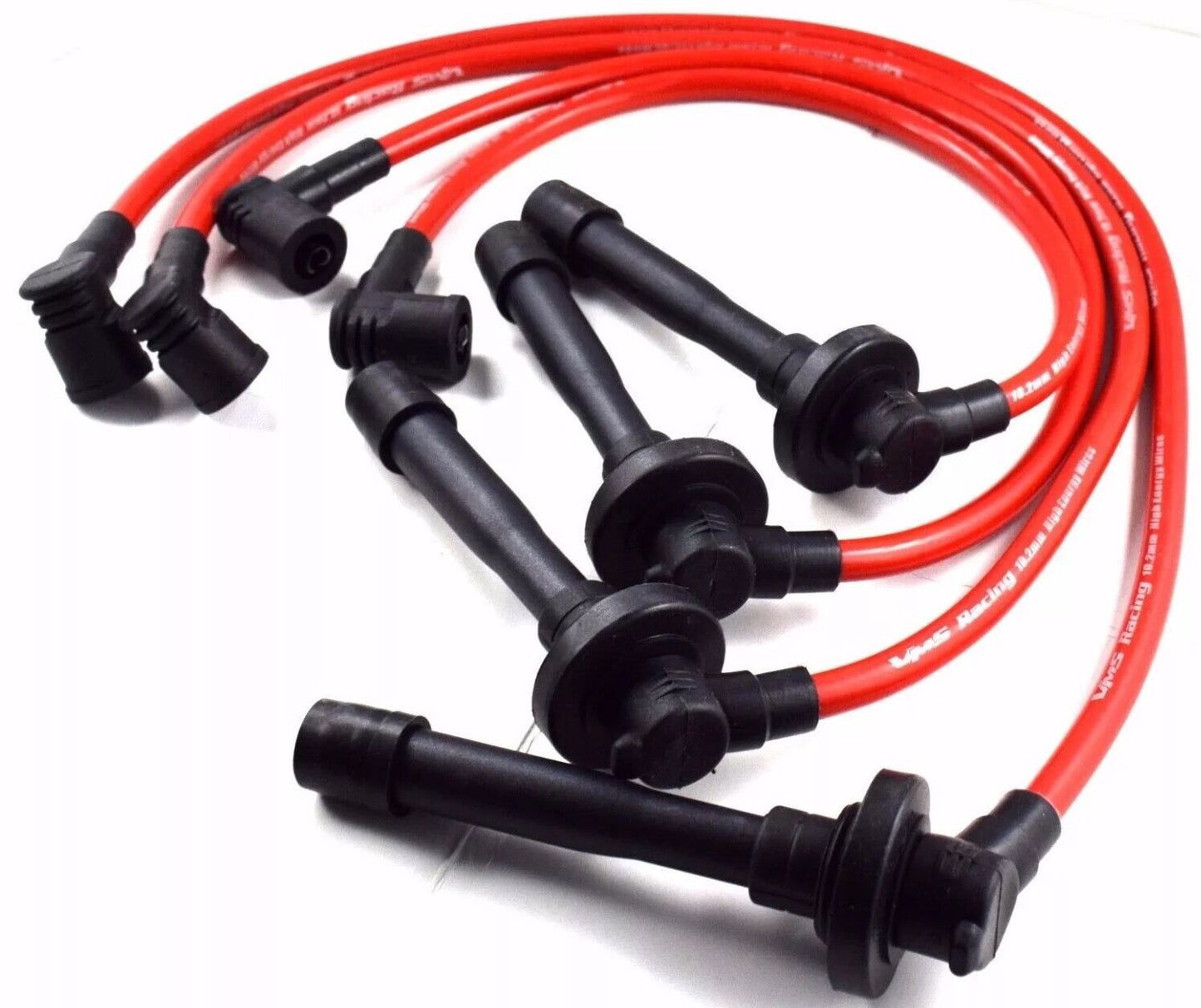 90-01 ACURA INTEGRA GSR B18C1 10.2MM HIGH CONDUCTIVE SPARK PLUG WIRES CABLES RED