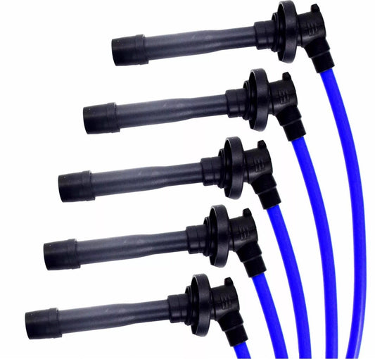 BLUE RACING SPARK PLUG WIRES 10.2MM 1997- 2002 HONDA PRELUDE H22 VTEC ENGINE