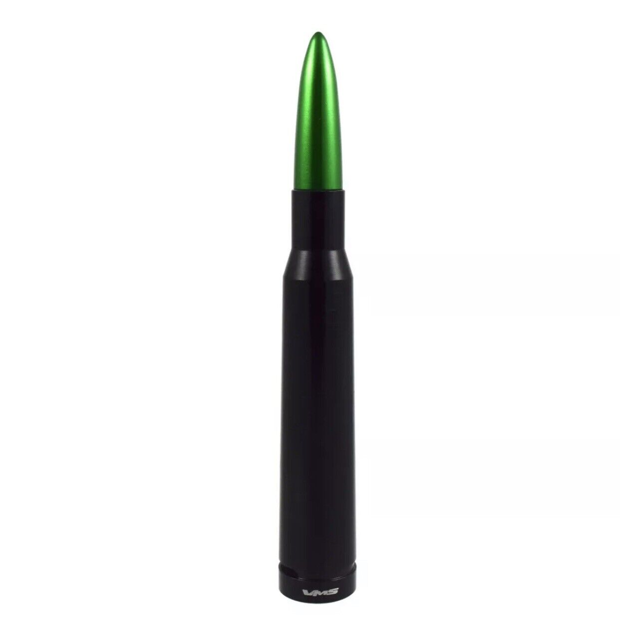 Black with Green Tip Bullet Antenna for Hummer H2 and H3 Billet Aluminum