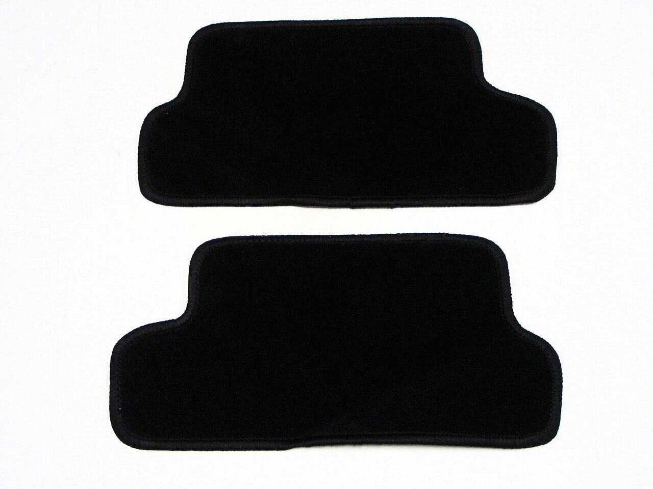1997 to 2001 HONDA PRELUDE BB6 LOGO CUSTOM FIT BLACK FLOOR MATS CARPETS 4PC SET