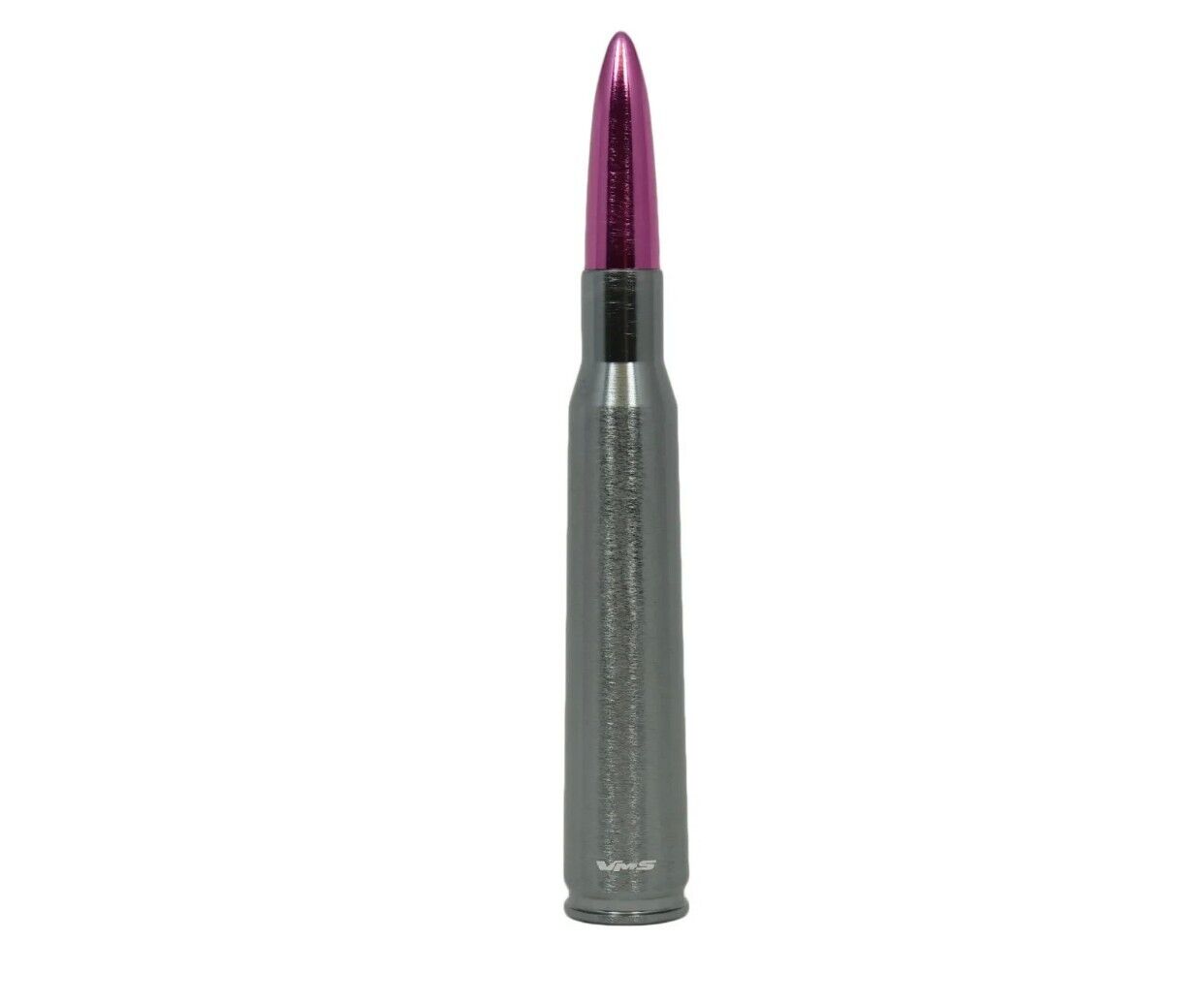 VMS Gunmetal and Pink Bullet Antenna for Ford Bronco F150 F250 Excursion 5.5in