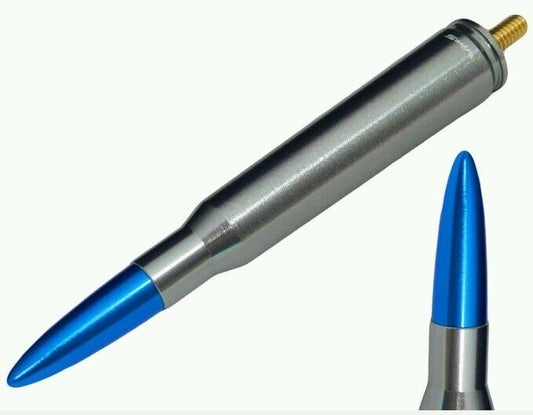 Gunmetal with Blue Bullet Antenna 5.5" For Your Toyota TRD FJ Cruiser Fits All