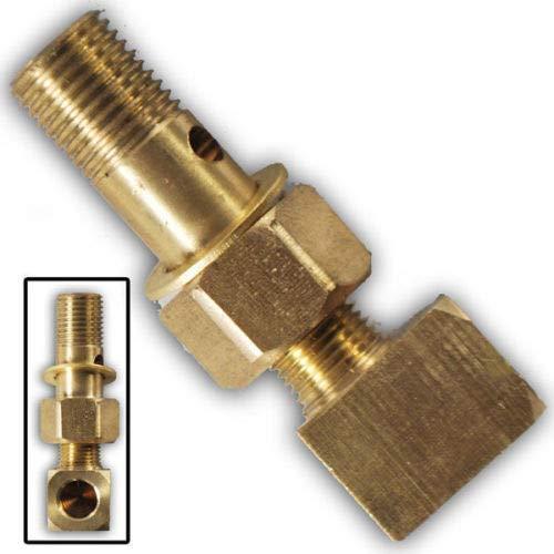 Fuel Pressure Gauge Adapter Banjo Bolt Fitting 12MM Bolt KIT 1/8" NPT Honda Acur