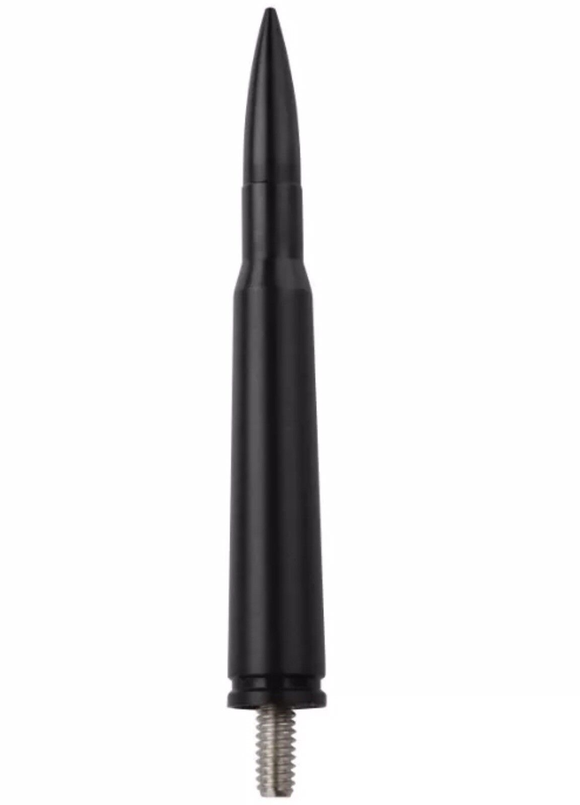 Bullet Antenna For Chevy Silverado 2007 and newer Black 50 Caliber Style