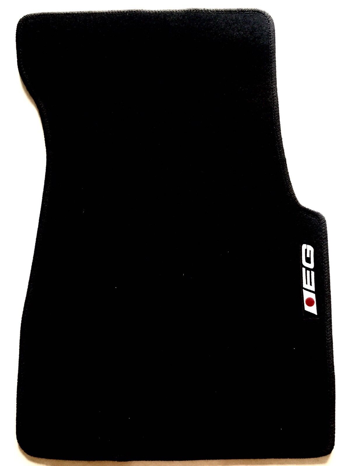 Black Floor Mats with EG Logo for Honda Civic 1992 thru 1995 Coupe Sedan Hatch