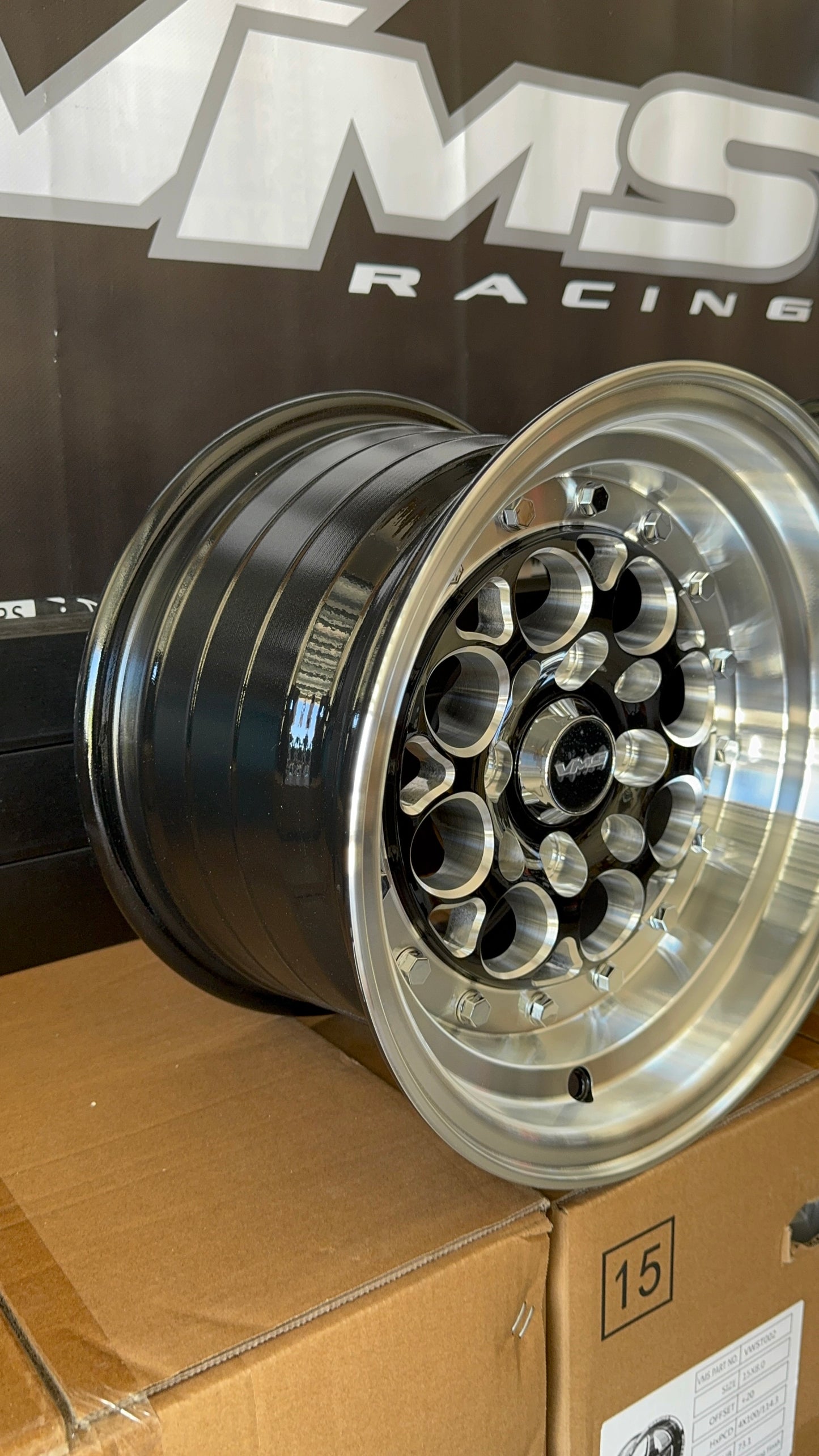 VMS Revolver 13x8 Offset 20 4x100 / 4x114.3 Set Of Two New in Box