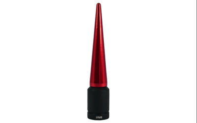 True Spike 4 Inch Spiked Red Antenna for Dodge Ram 1500 2500 3500 All Years