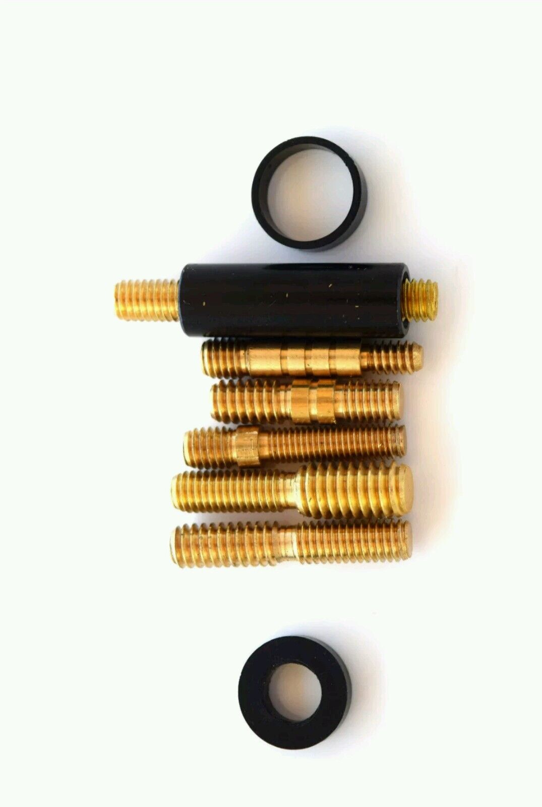 Black and Gold Tip Short Stubby Bullet Antenna for Ford Trucks Fits All Models