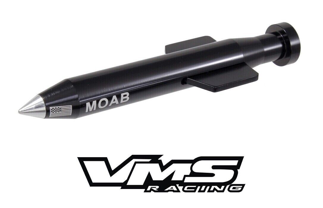 MOAB VMS Black Antenna for Ford Bronco Models with Screw On Antenna