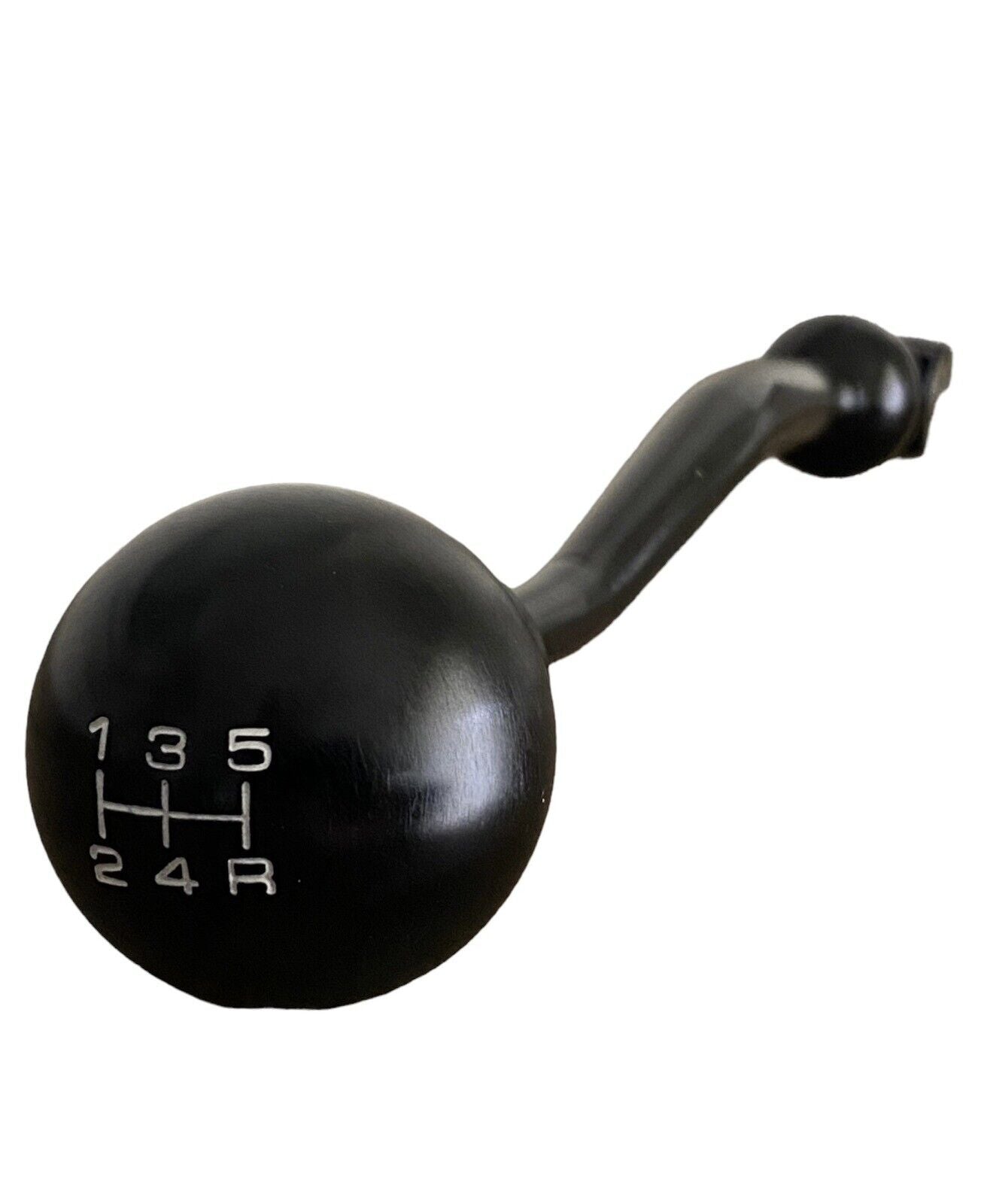 BLACK SHORT SHIFTER + 5 SPD BLACK ROUND SHIFT KNOB FOR CIVIC CRX INTEGRA DEL SOL