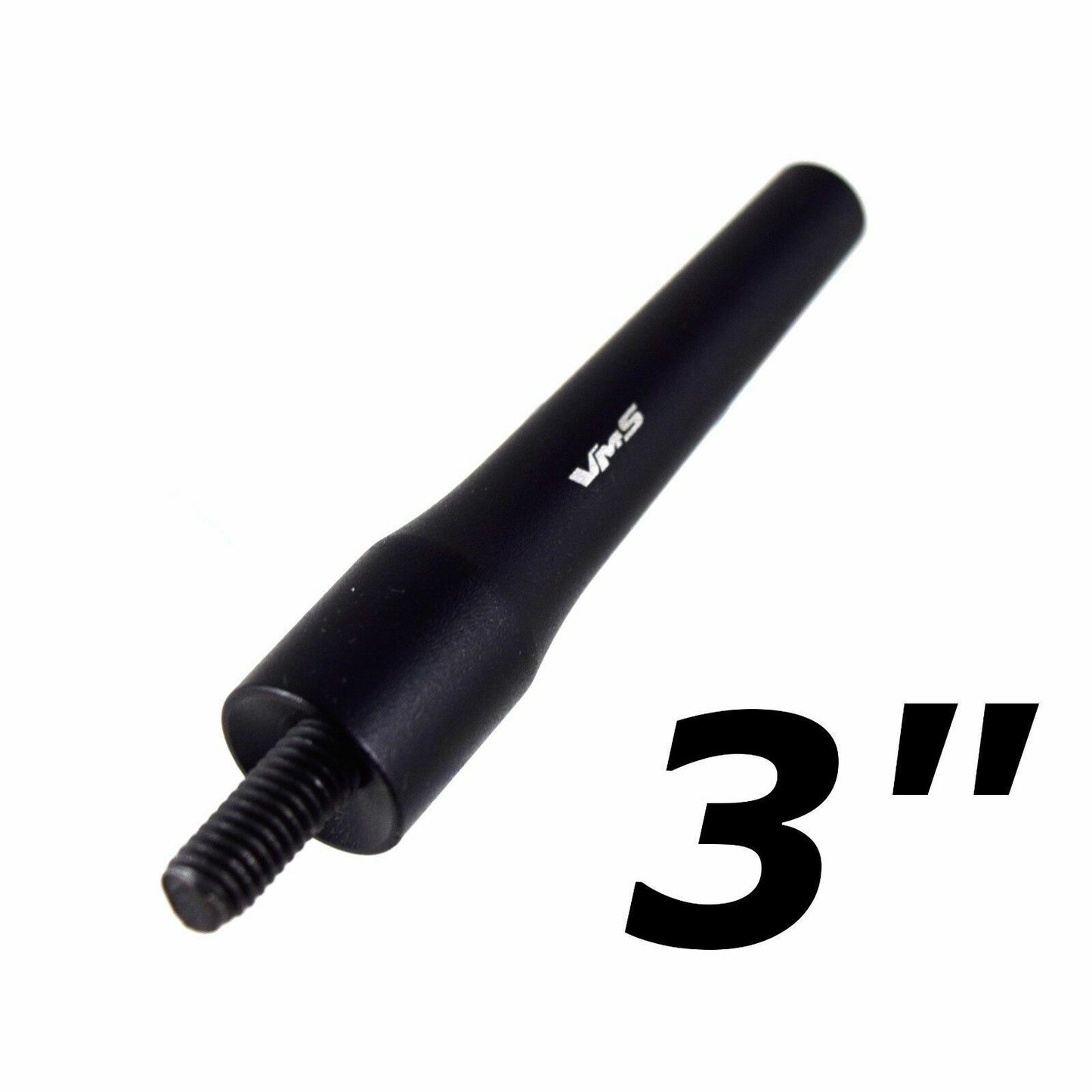 Black Antenna Short Stubby 3 Inch Compatible with Honda Ford Chevy GMC Jeep Niss