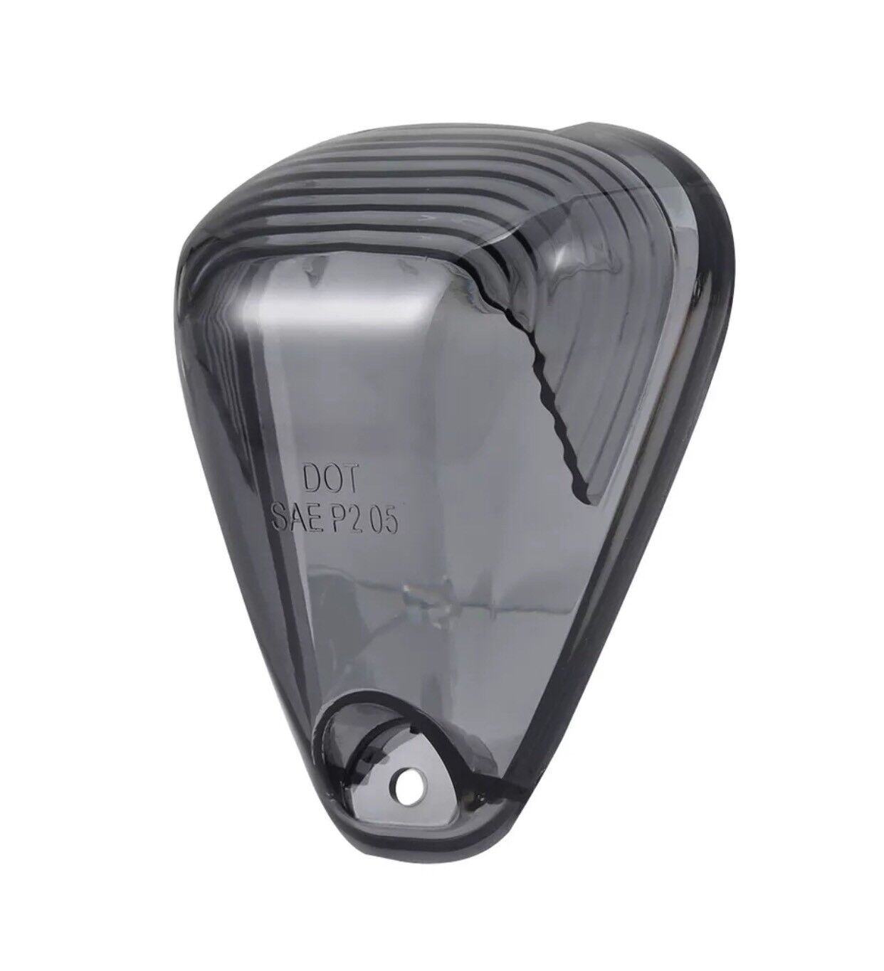 Smoked Cab Roof Running Marker Light Cover Lens For Ford F250 F350 Super Duty