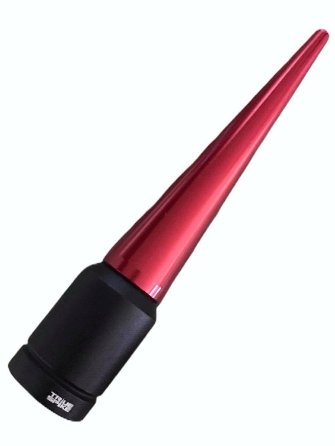 True Spike Short 4 Inch Red Antenna Fits Ford F150 and Ranger