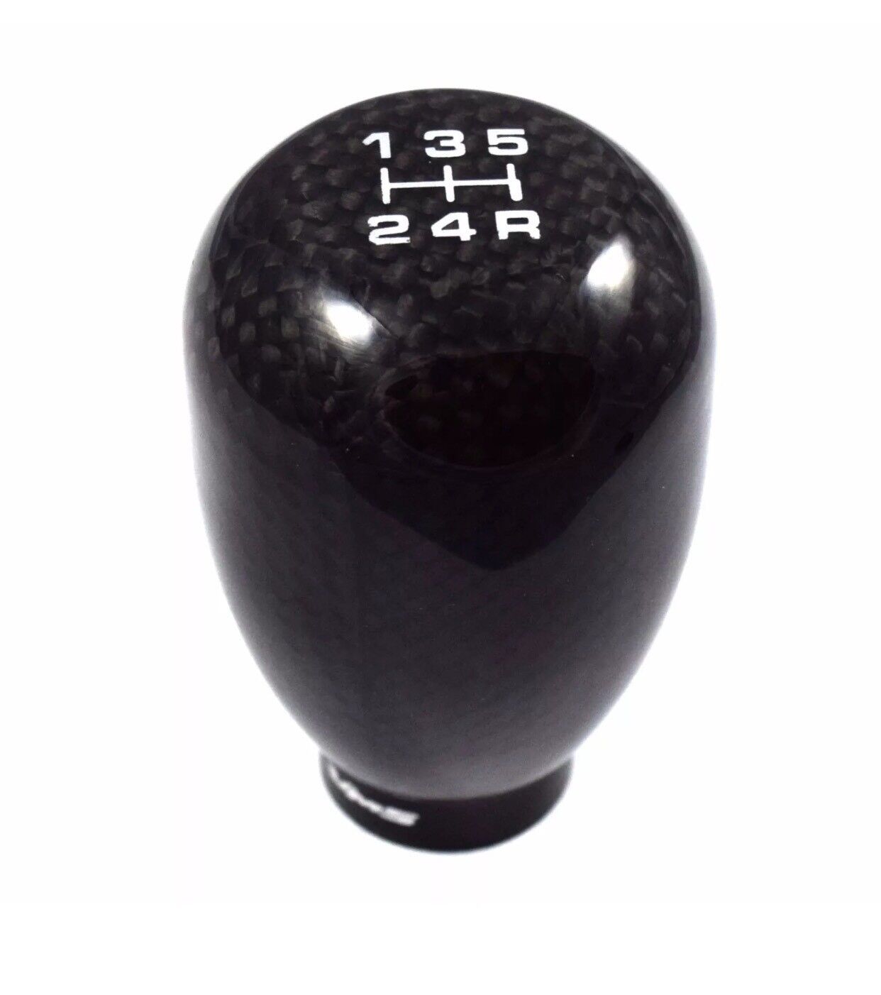 CARBON FIBER 5 SPEED SHIFT KNOB FOR HONDA CIVIC ACURA INTEGRA 10X1.5 THREAD